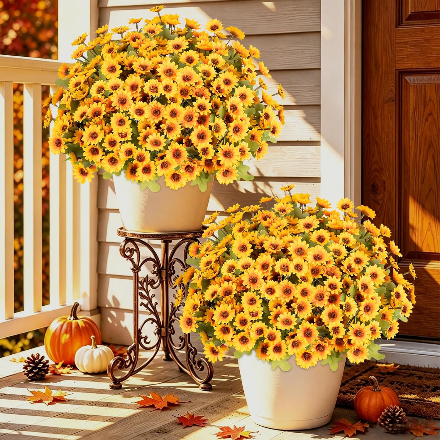 Artificial Sunflower Bushes