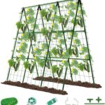 A-Frame Garden Trellis for Climbing Plants