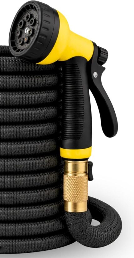 Expandable Garden Hose that Stretches to Three Times its Length