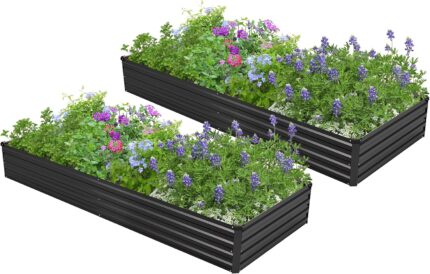 Galvanized Raised Garden Bed