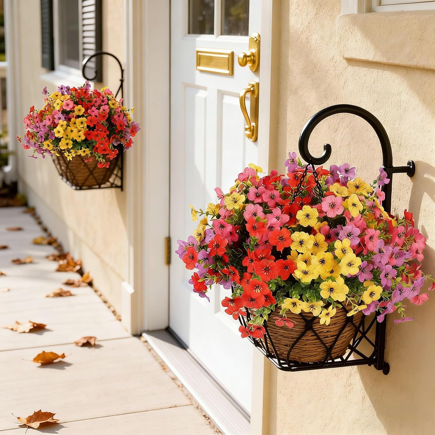 Artificial Outdoor Flowers - 12 Bundles, UV Resistant - Image 8