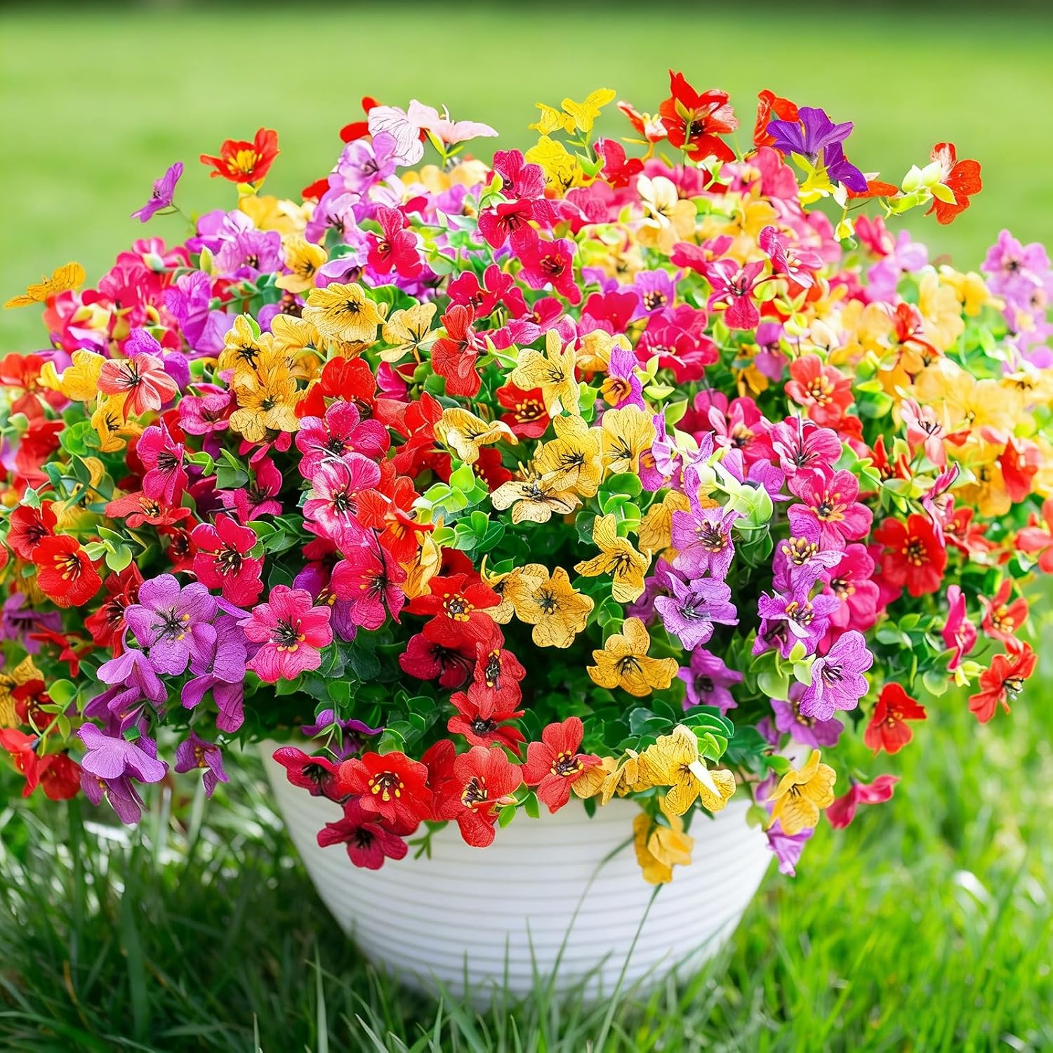 Vibrant Mixed Artificial Flowers