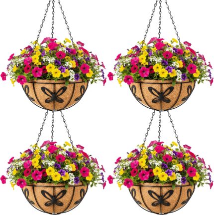 Metal Hanging Plant Basket