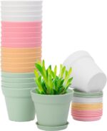 Plant Pots for Seedlings, 4 Inch, Pack of Twenty