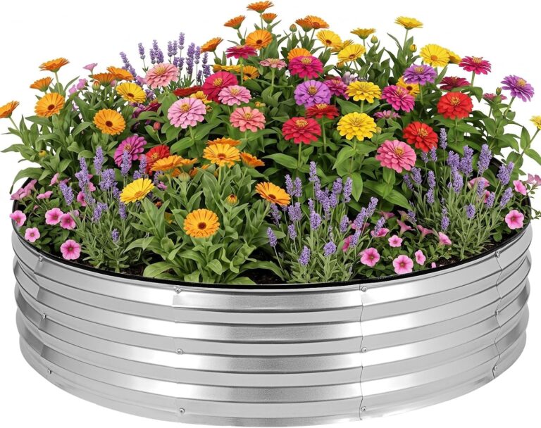 Round Raised Garden Bed